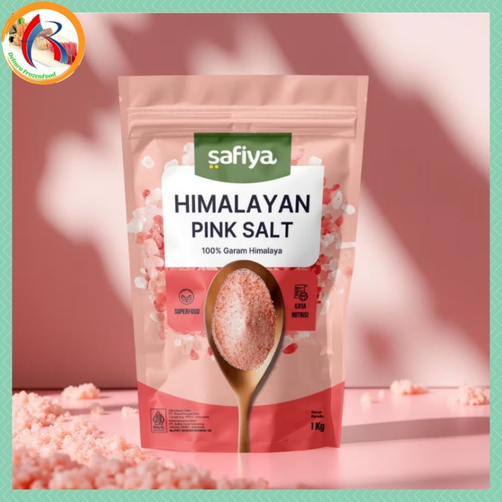 Safiya Garam Himalaya 1kg || Himalayan Pink Salt Safiya || Pink Salt