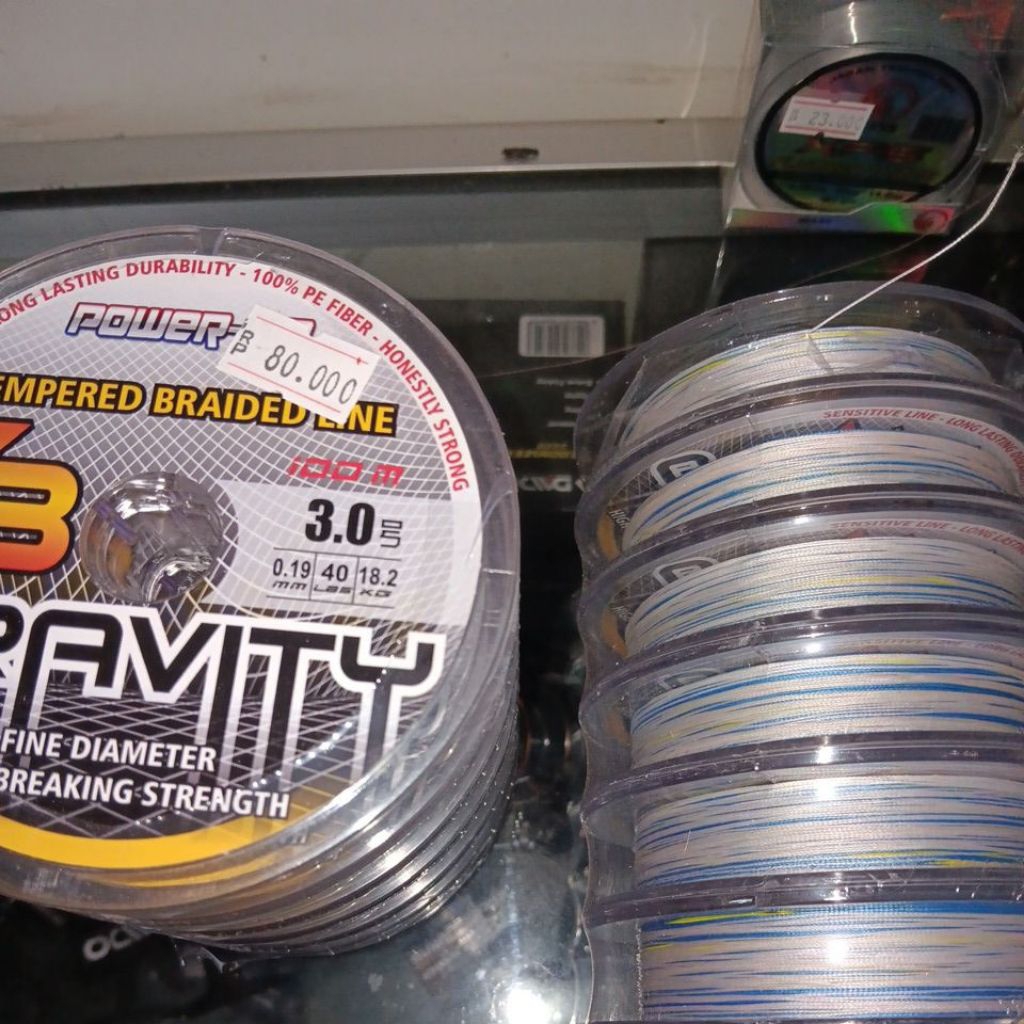 PE Gravity x8 100 m High  Breaking Strength PE 1.0 - PE 4.0