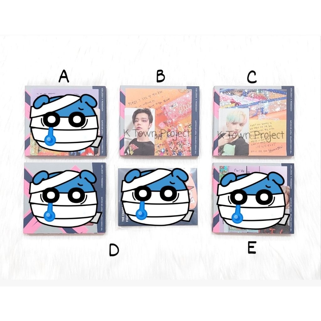 [READY - CLEARANCE SALE] TXT FIGHT OR ESCAPE TOGETHER WEVERSE JEWEL ALBUM RPC RANDOM PHOTOCARD PC BE