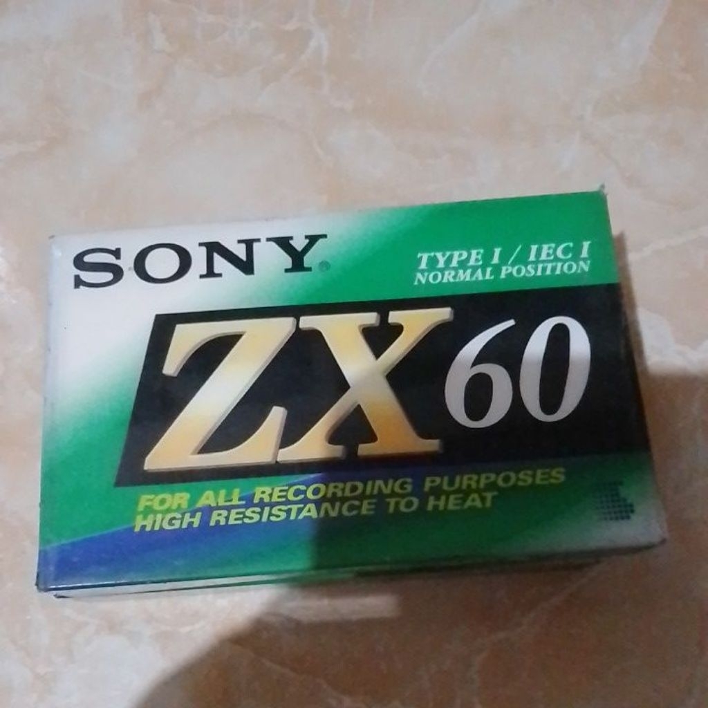 SONY ZX KASET PITA  KOSONG 60