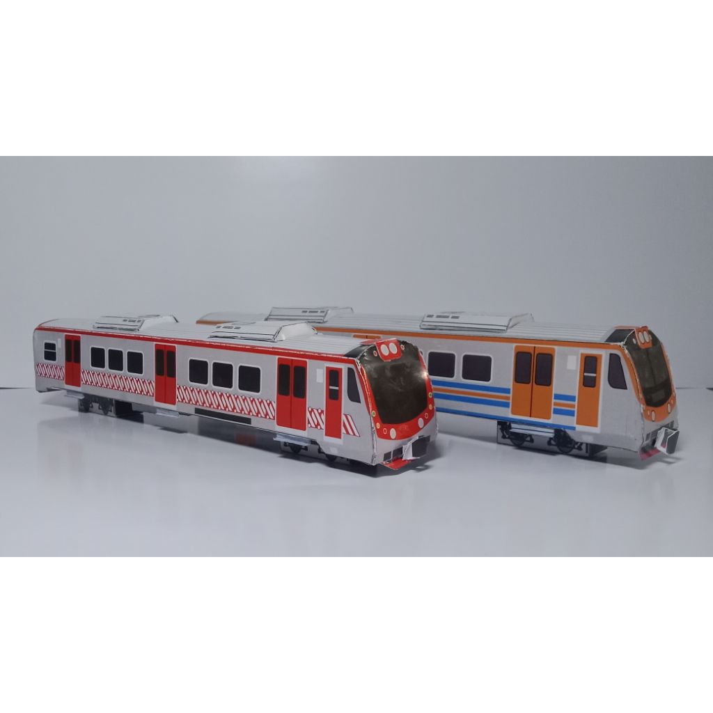 PAPERCRAFT KRL KFW I-9000 JABODETABEK/JOGJA SOLO (BATIK LINE)