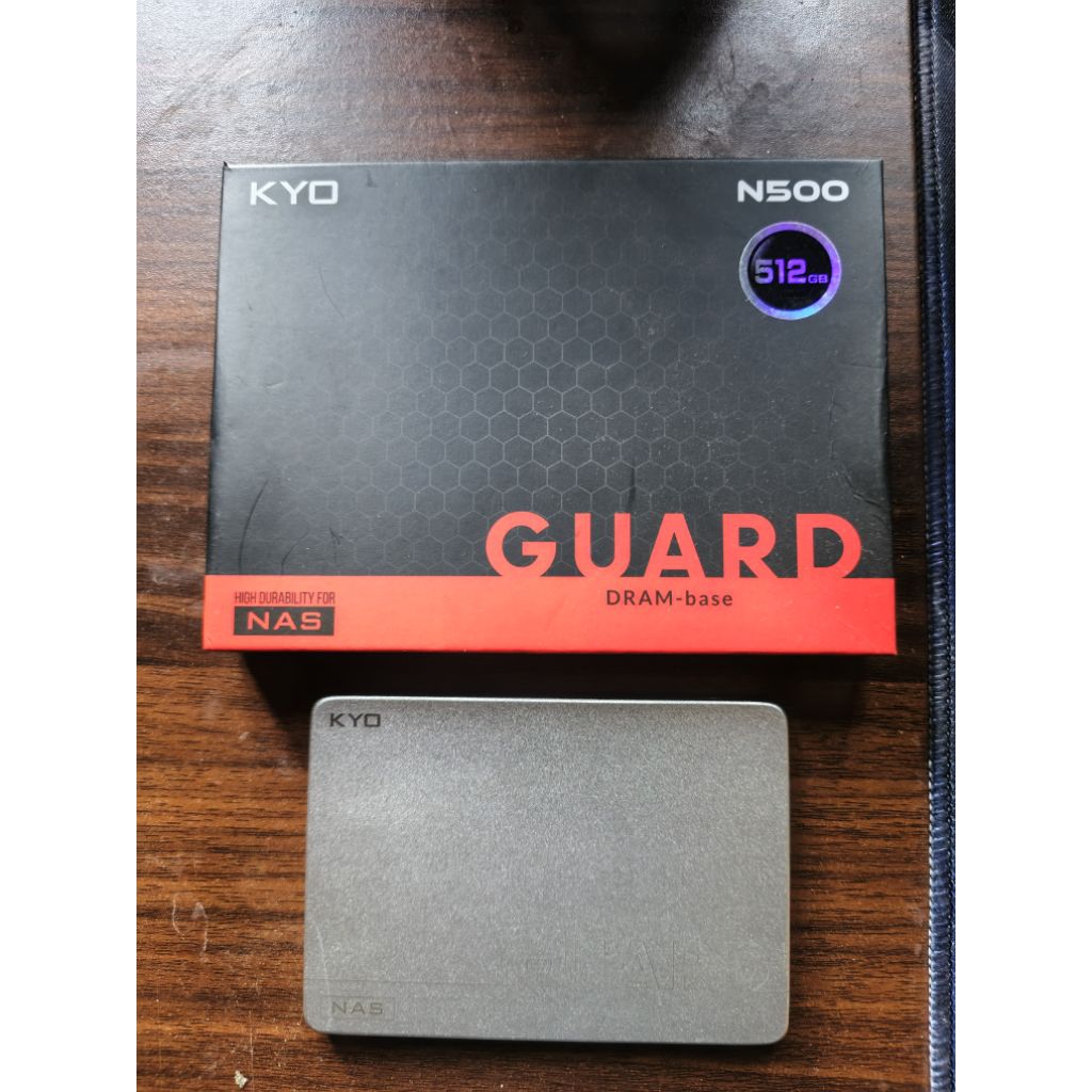 SSD KYO Guard N500 512gb DRAM SATA III
