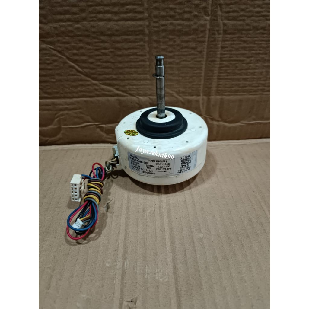 DINAMO MOTOR FAN INDOOR AC SHARP AH-A5SAY/AH-A7SAY/AH-A9SAY/DINAMO BLOWER INDOOR AC SHARP/DINAMO IND