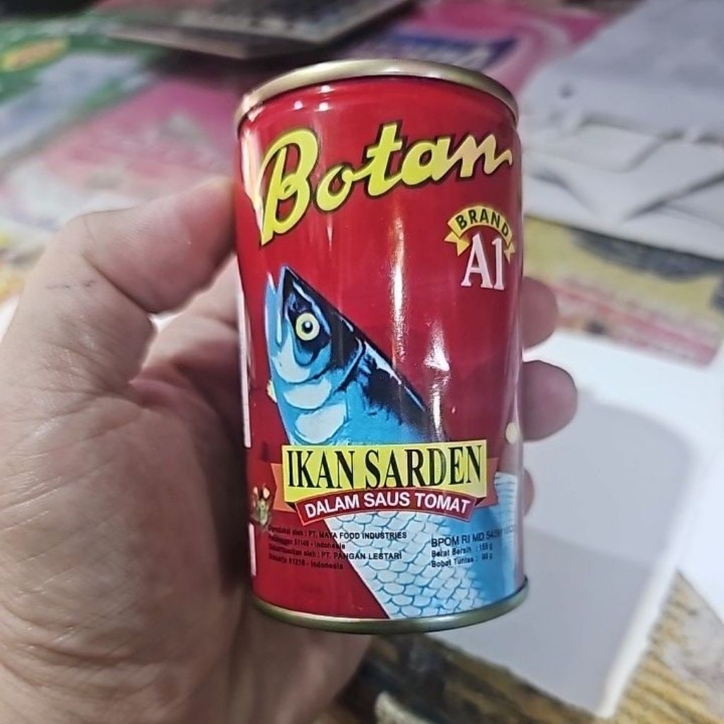 Sarden Botan 155g