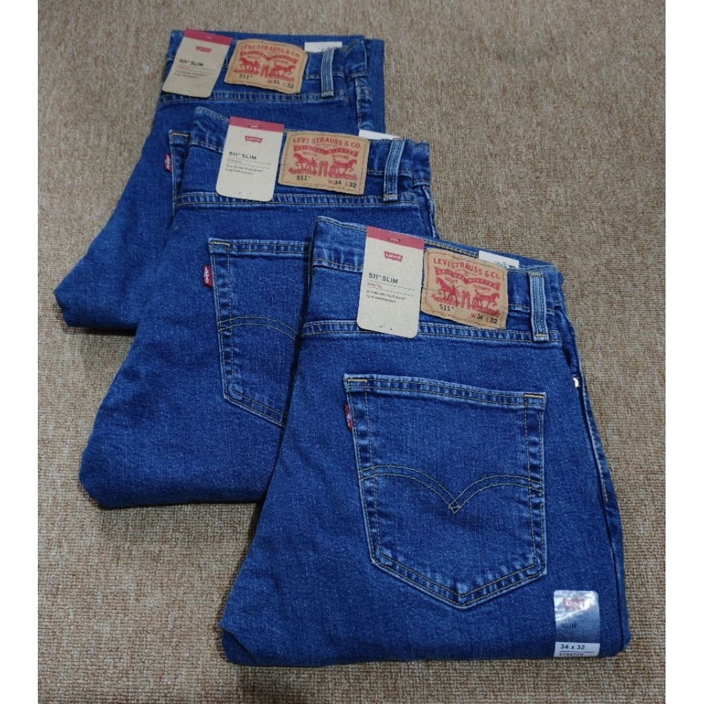 Jeans Pria Lev"s 511 Slim News Originals Fit ( 511-3231 )