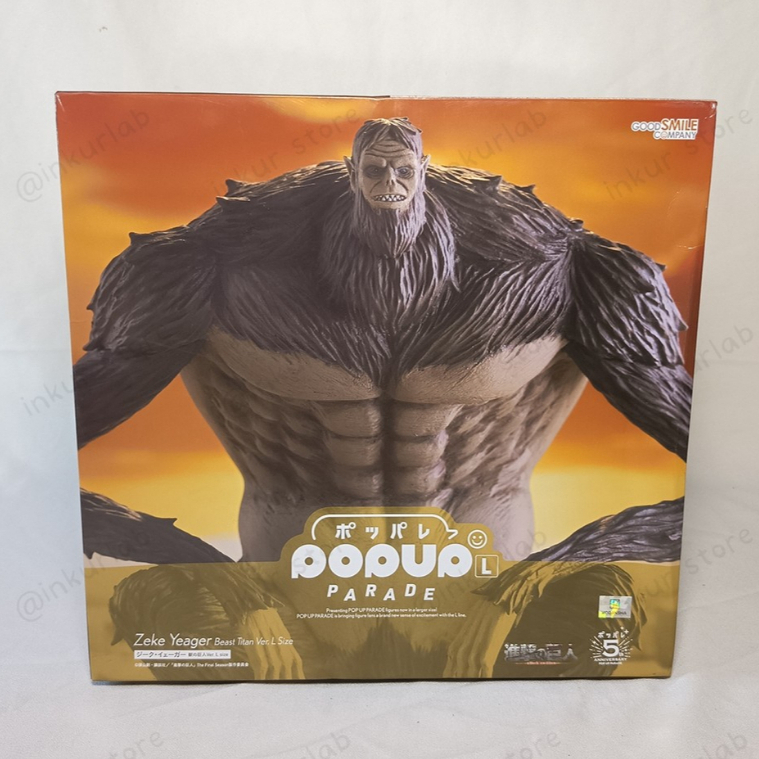 Pop Up Parade Zeke Yeager Beast Titan AOT Attack on Titan Shingeki no Kyojin Figure