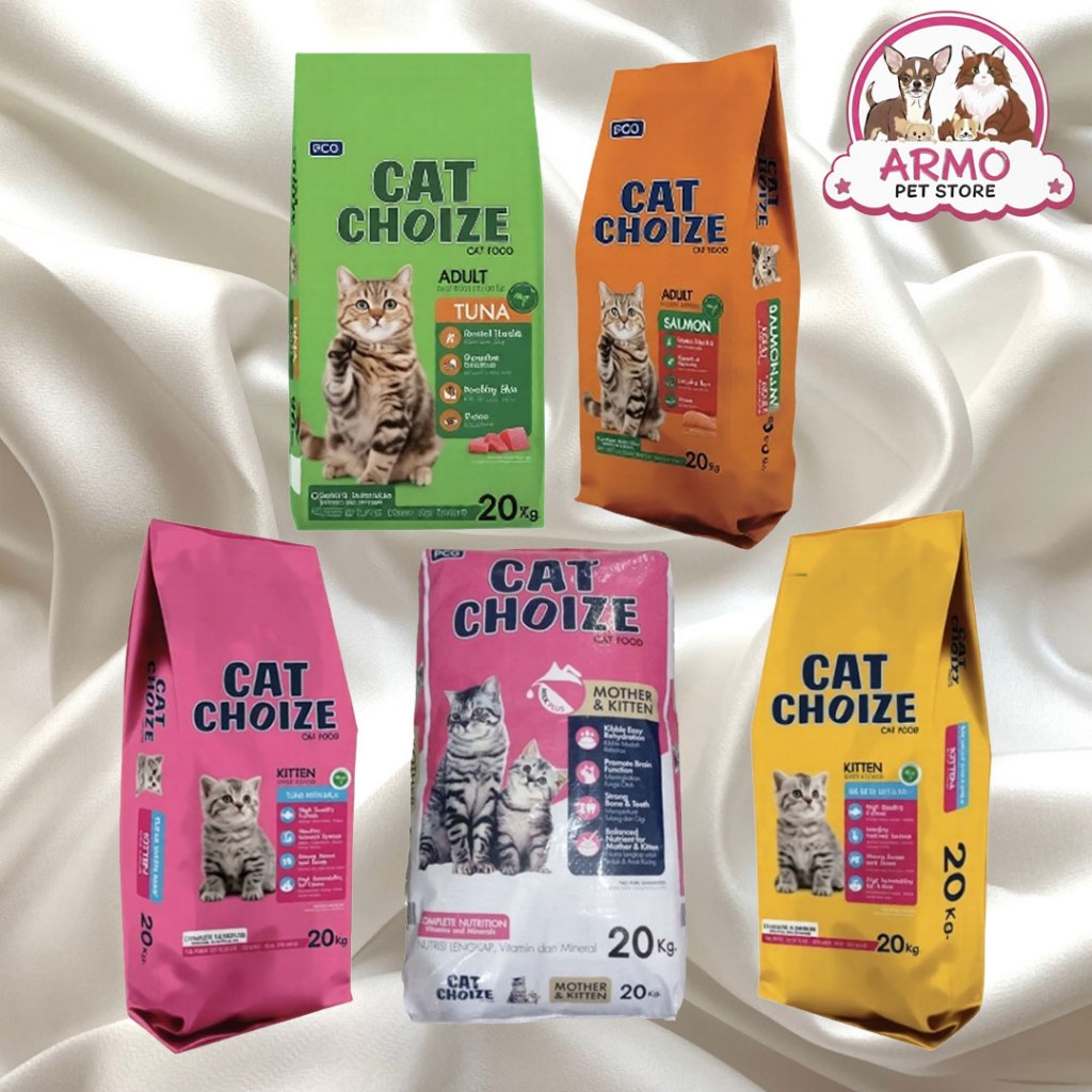 MAKANAN KUCING - CAT CHOIZE CAT DRY FOOD 8KG 20KG KITTEN ADULT 8 KG 20 KG
