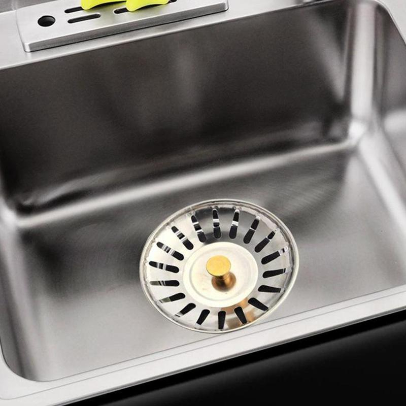 M128 - Saringan Wastafel Dapur Penutup Lubang 7.8 cm Saringan Lubang Wastafel Cuci Piring 7.8 cm