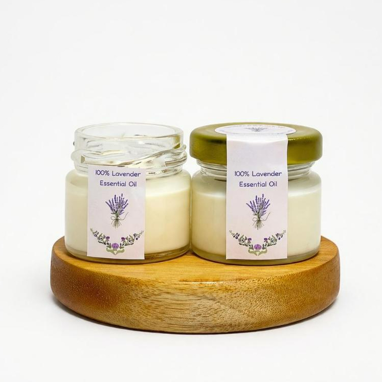 i.k.i.a.k.u Lilin Aromaterapi Lavender - 25 gr | 100% Berbahan Natural dengan Pure Essential Oil