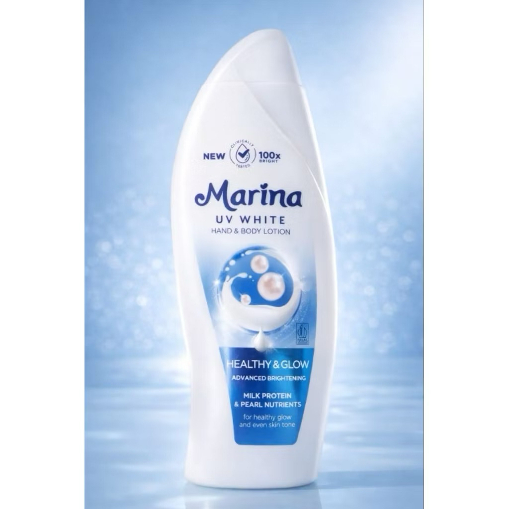 Marina Body Lotion Healthy Glow 460ml II Marina Biru