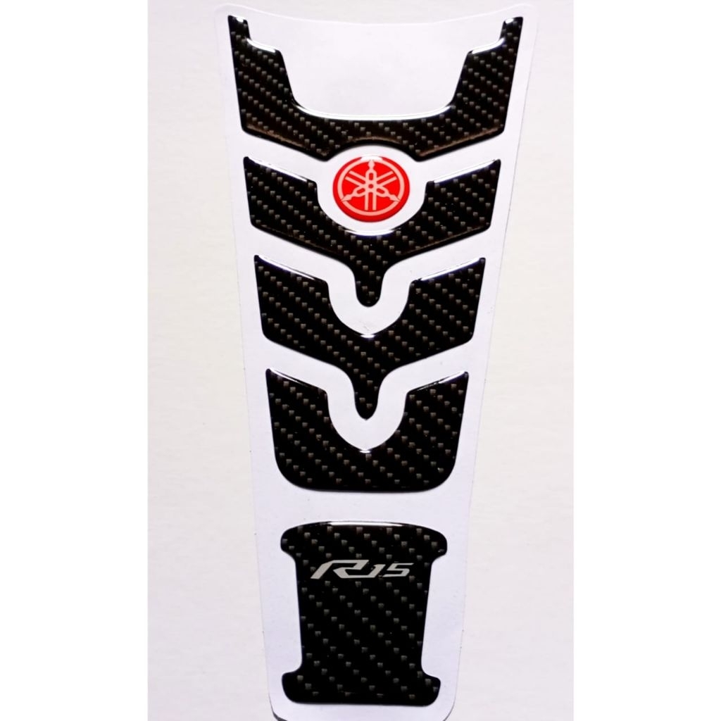Emblem Sticker Tankpad R15 V3/Stiker Tangki R15/Stiker Timbul Variasi Yamaha R15 V3