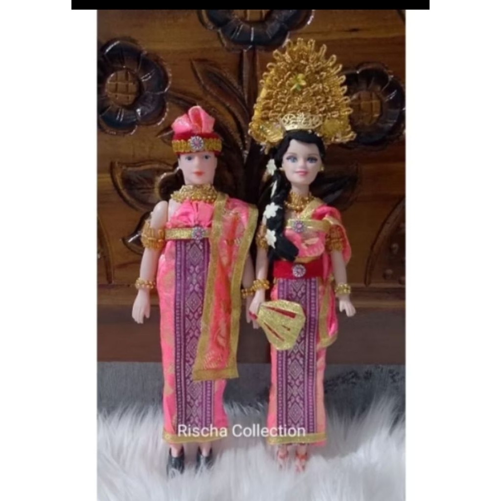 Boneka hias adat bali/souvenir boneka/kado