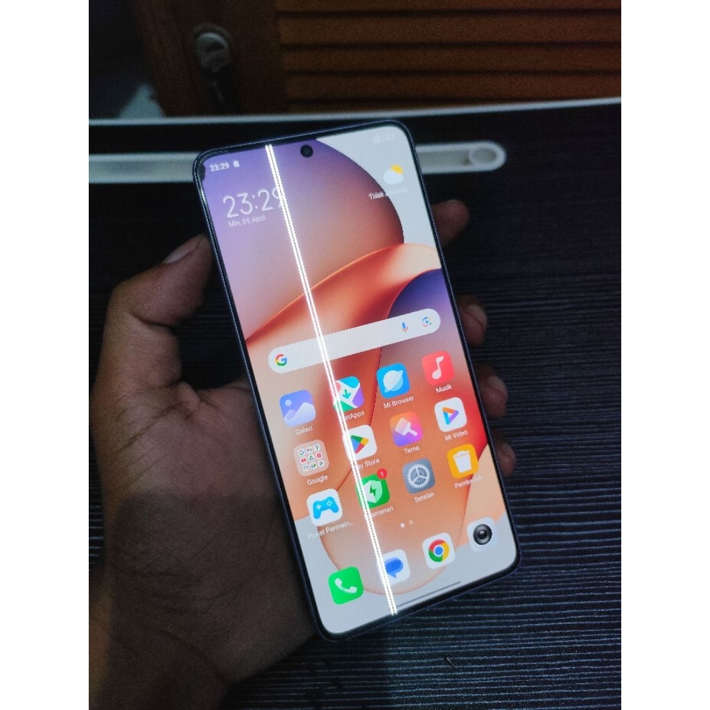 LCD+Frame Redmi Note 13 Pro 5g copotan (minus)