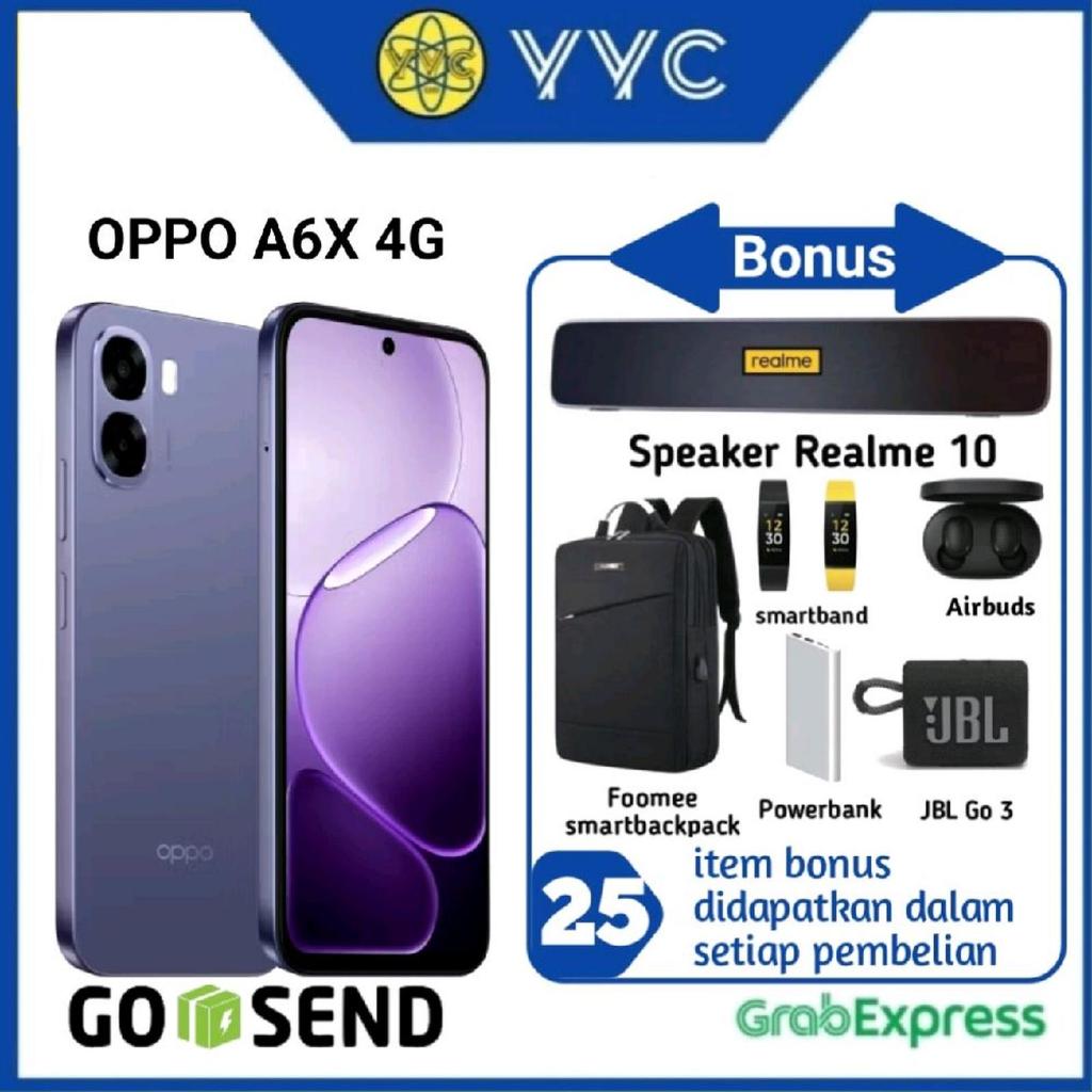 Oppo A6X 4G Ram 6/128GB [Ram 6GB Internal 128GB] - Garansi Resmi