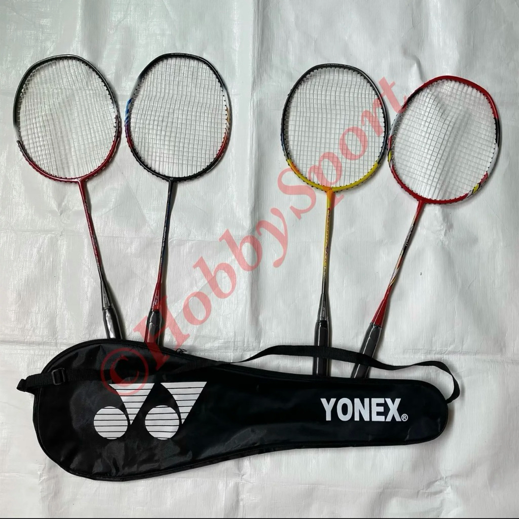 Raket Badminton PSG-A1 Sepasang Racket Bulu Tangkis Reket BuluTangkis