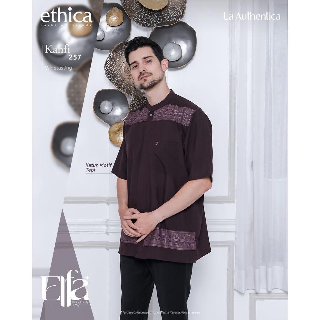 (COD) READY TERMURAH SARIMBIT/ COUPLE KELUARGA BY ETHICA KAHFI 257 WINETASTING