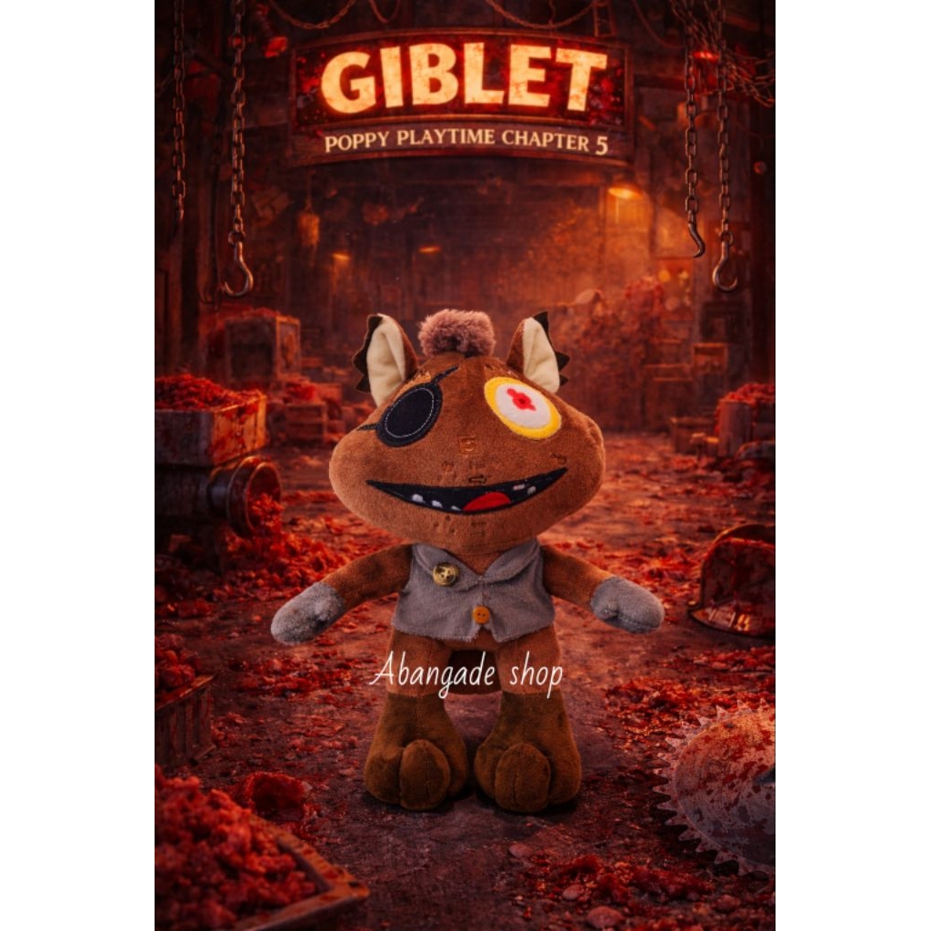 boneka giblet Poppy playtime chapter mainan boneka poppy playtime chapter 5 plush