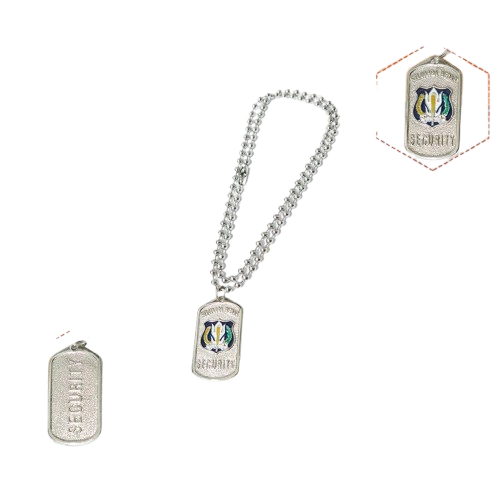 kalung pria logo satpam coor