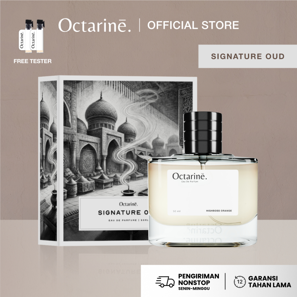 Octarine - Signature Oud Parfum Wanita Aroma Woody Powdery