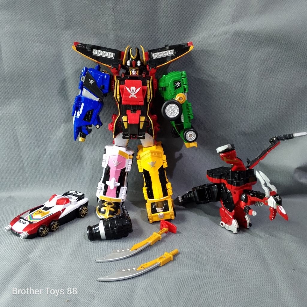 DX Megazord Gokai Oh Super Sentai Gokaiger Special Set Original BANDAI Japan version