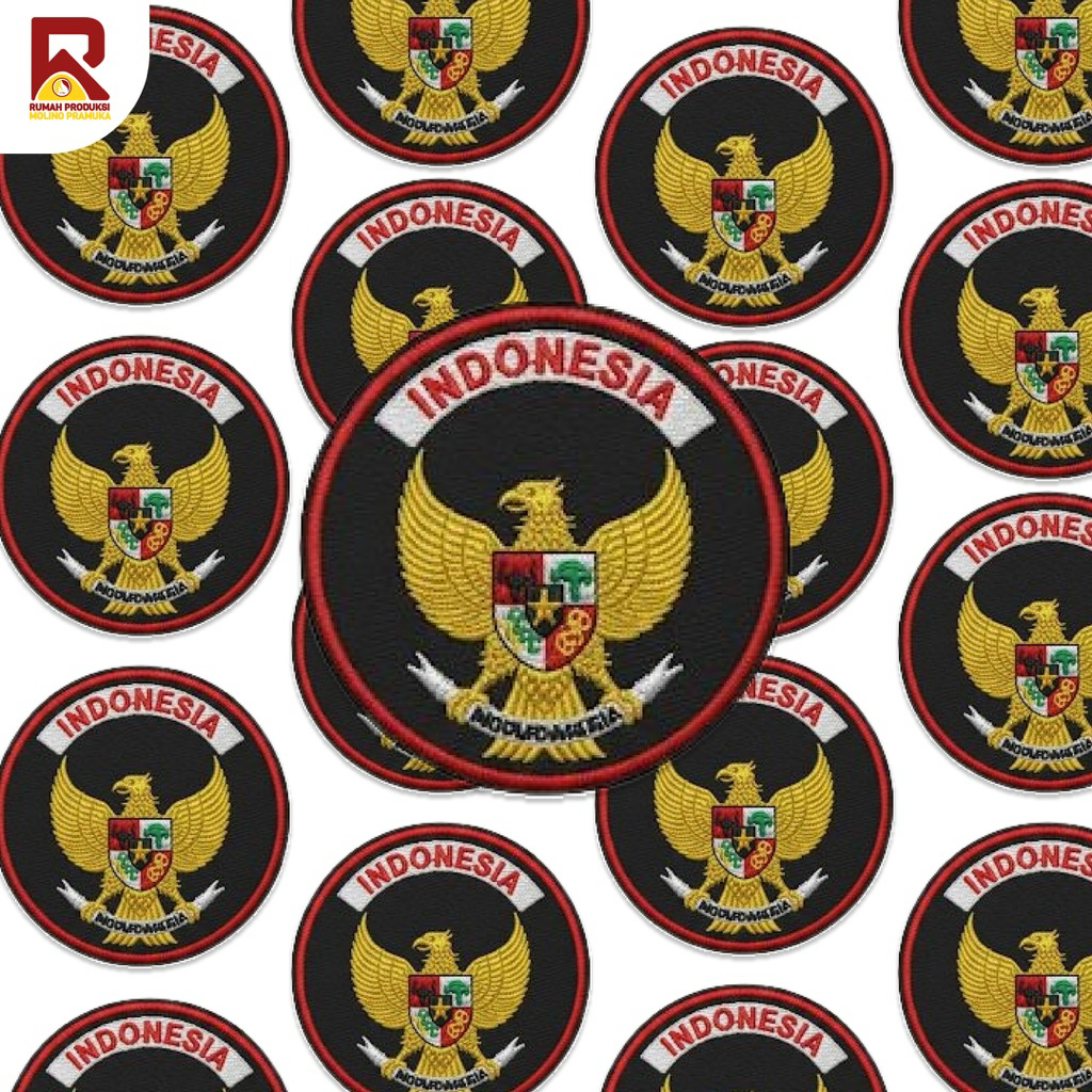 Badge Kontingen Indonesia Kwarnas