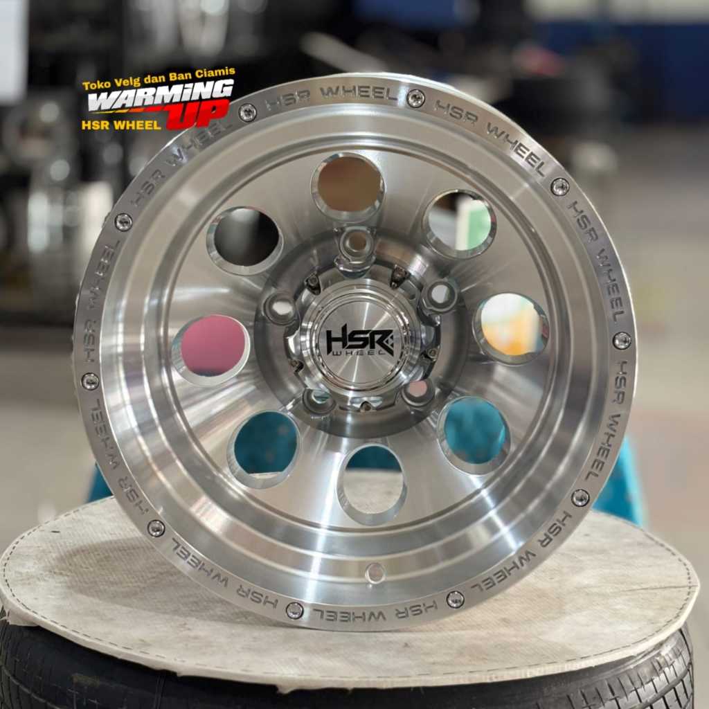Velg Mobil Feroza HSR DUFFY RING 15 LEBAR 10 PCD 5X139,7 SDMFL