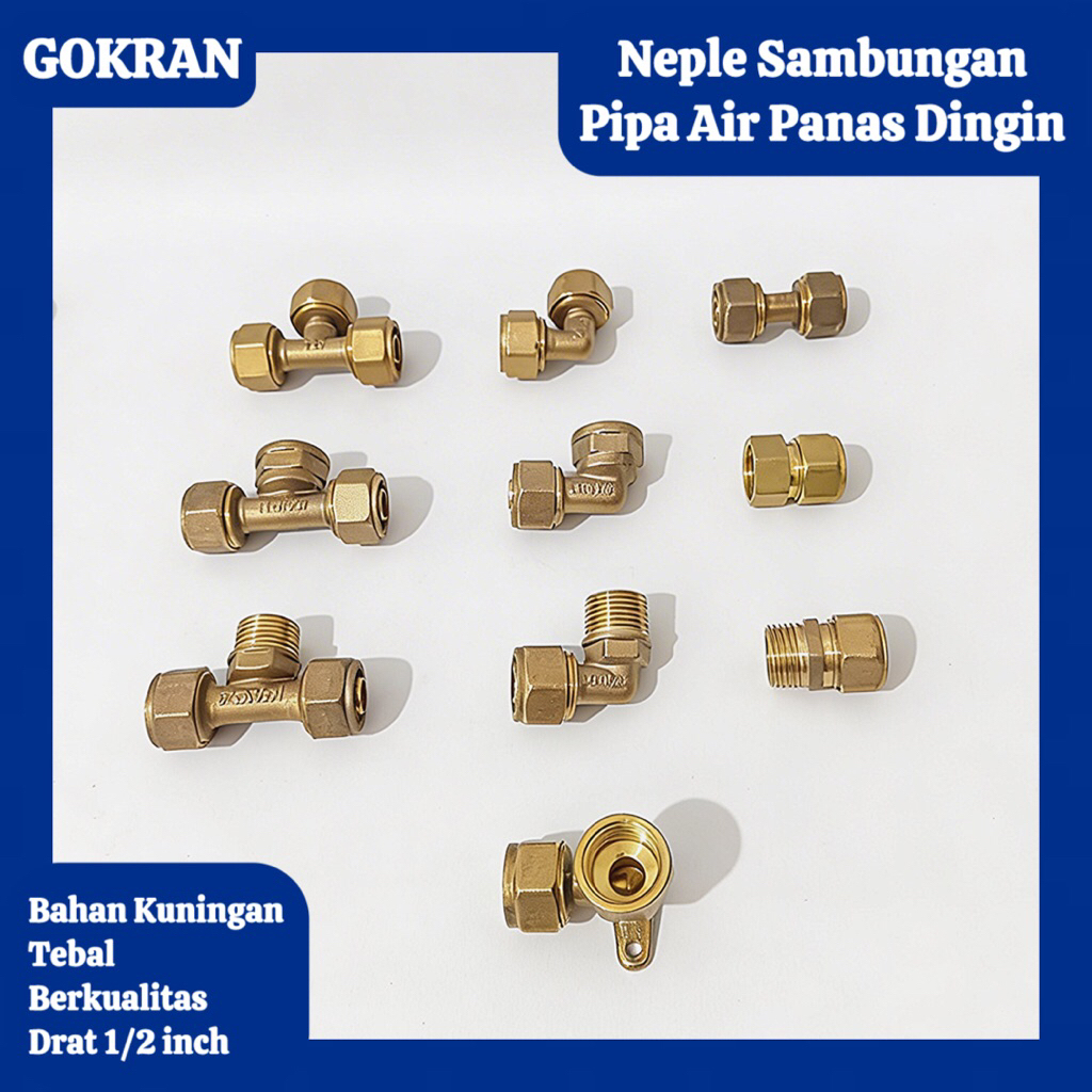 Sambungan Selang Air Panas Neple Sambungan Pipa Air Panas Fitting Pipa Air Panas