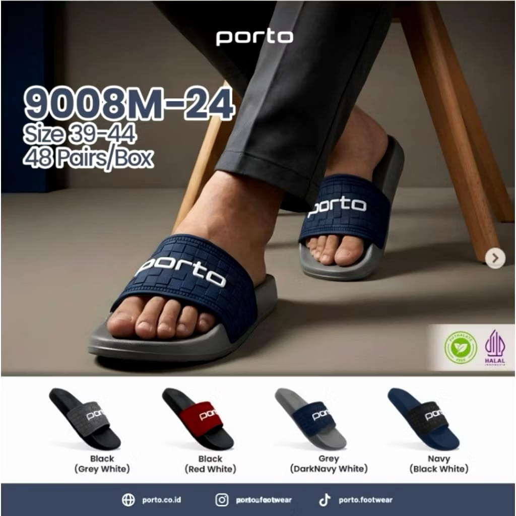 PORTO SANDAL SLOP PRIA sandal karet