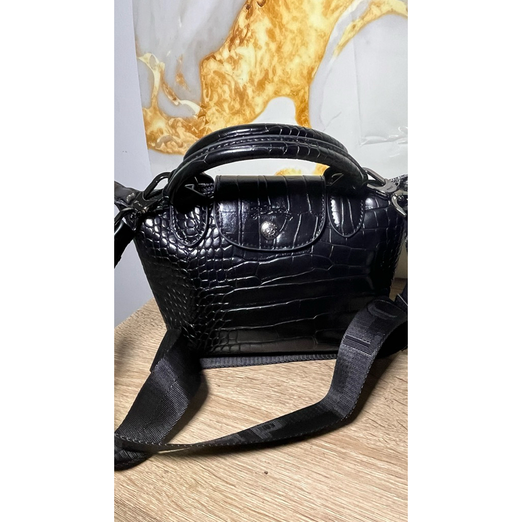 Elcong cuir croco