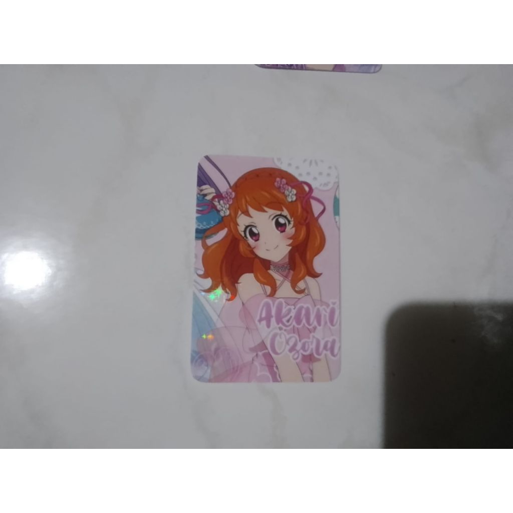 Photo Card Anime Aikatsu - Akari Ver.