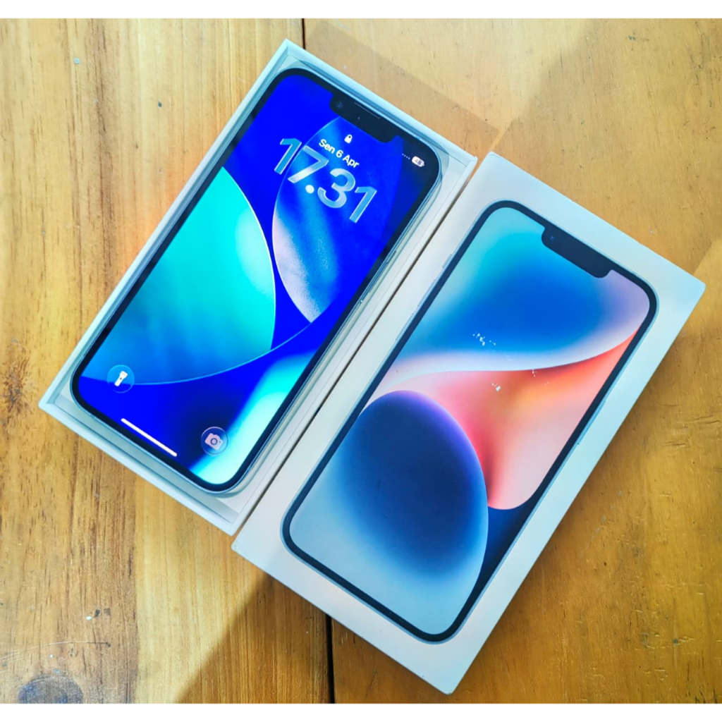 iPhone 14 IB0X Second 128GB | HP Bekas Ori | Mulus Bergaransi | Termurah