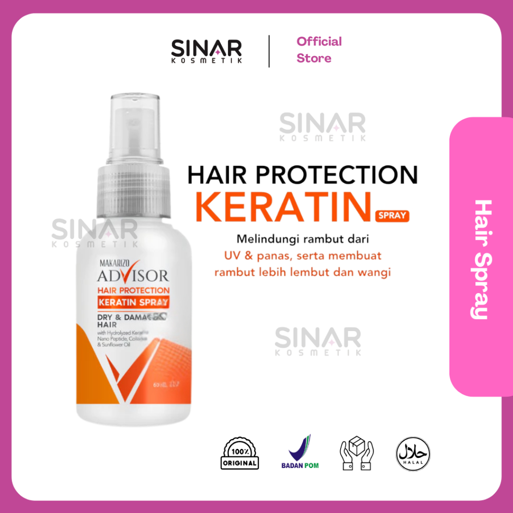 Makarizo Advisor Hair Protection Keratin Spray 60ml