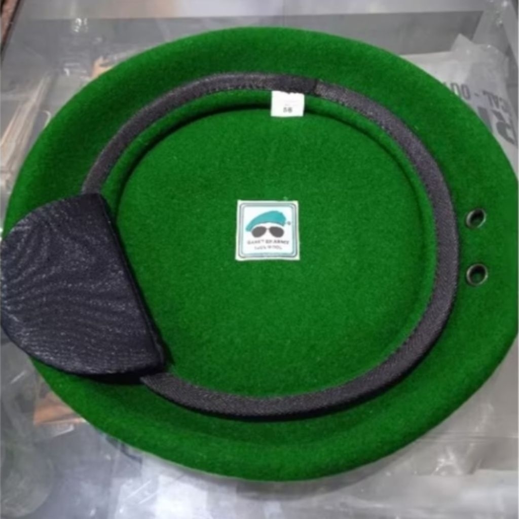 BARET HIJAU KACAMATA TNI AD