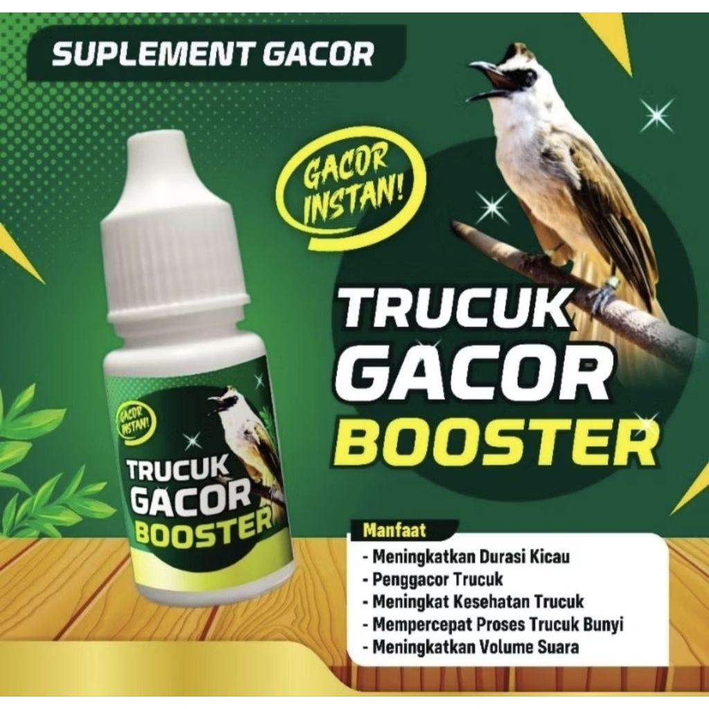 TRUCUK GACOR BOOSTER VITAMIN BURUNG TRUCUK KUTILANG DOPING TRUCUK KUTILANG METABOLISME BURUNG