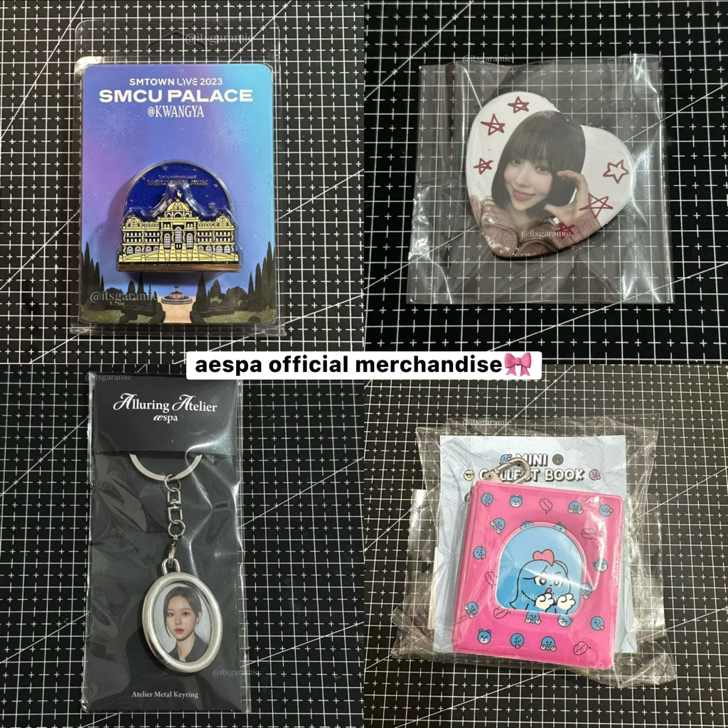 [READY] Official Merchandise aespa - winter karina giselle ning ning - md girls everland smtown live