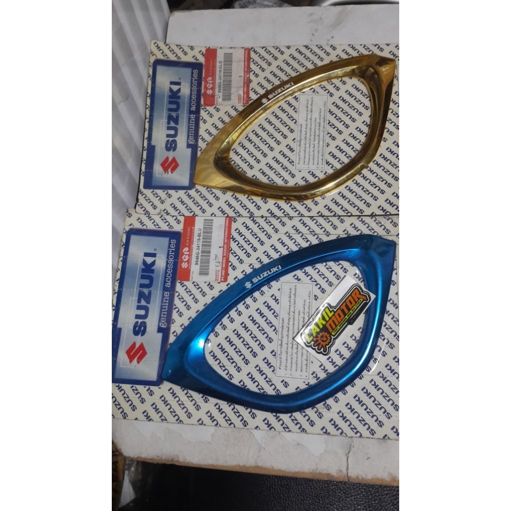 garnis list spidometer suzuki spin 125 lama original SGA ring spedometer panel
