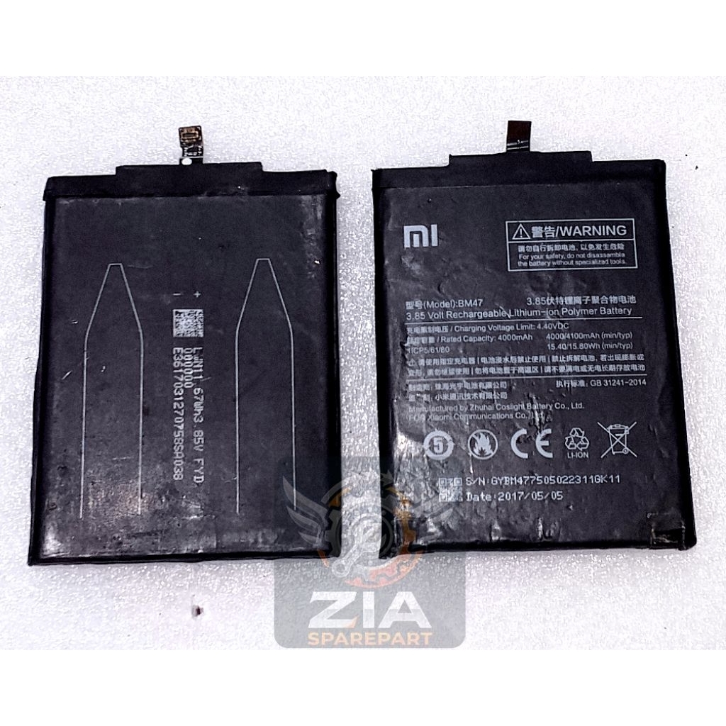 BATERAI BATRE BATTERY XIAOMI REDMI 3 REDMI 3S REDMI 4X BM47 COPOTAN
