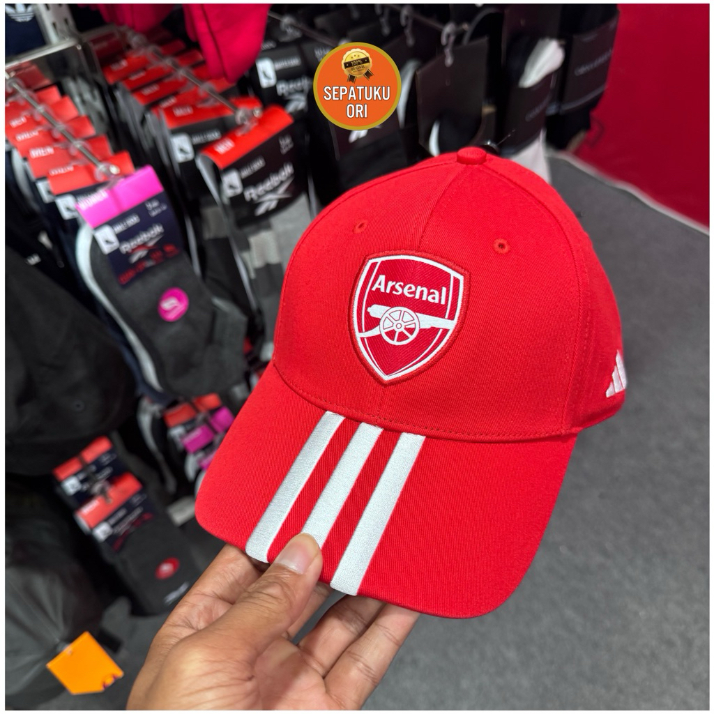 TOPI ADIDAS ARSENAL MERAH ORIGINAL