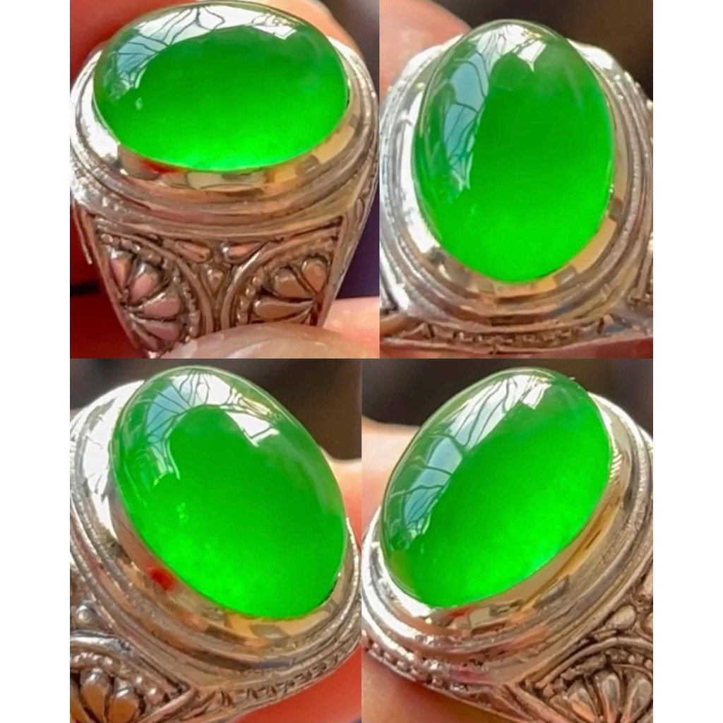 GREEN JADE BURMA/GIOK IJO BURMA TYPE C AJIB SUPER