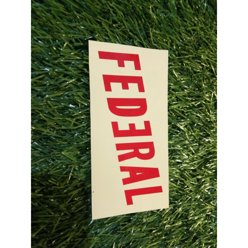 stiker cutting federal