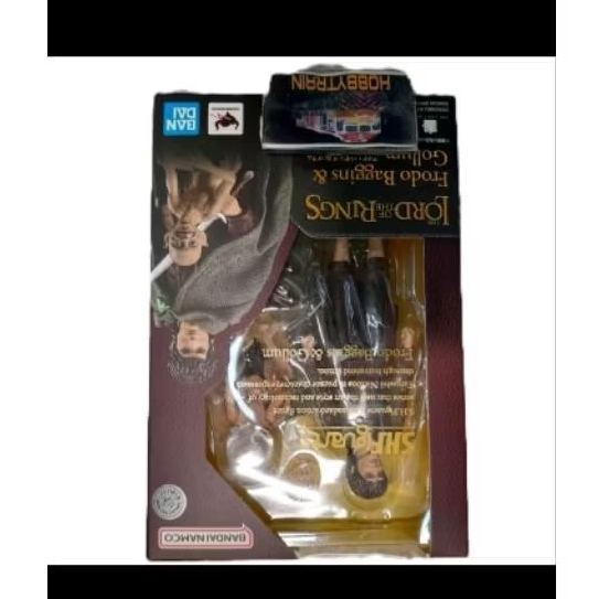 SHF FRODO BAGGINS & GOLLUM THE LORD OF THE RINGS THE FELLOWSHIP OF THE RINGS FIGURE