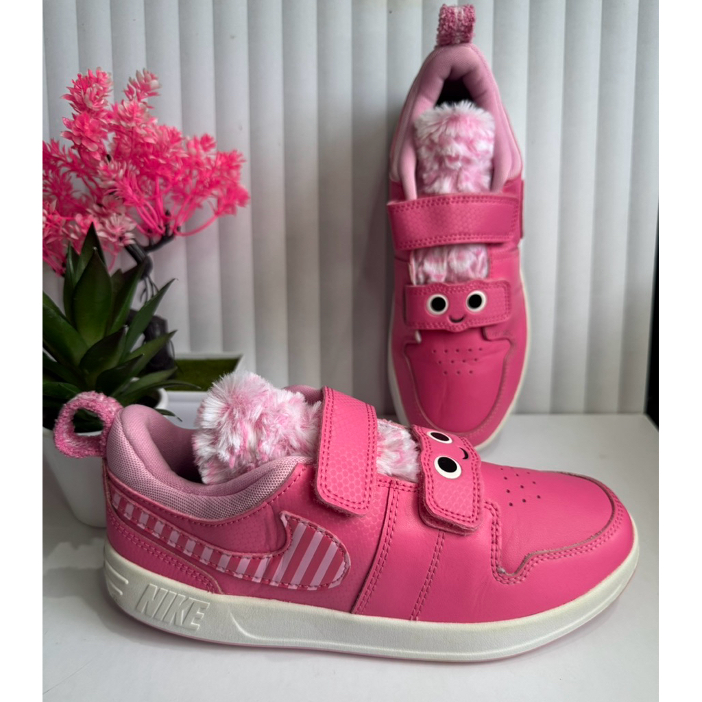 Sepatu NIKE Pico 5 PS Little Mnster Pip Size 35 Insole 22cm Warna Pink - Preloved/ Second Lightly Us