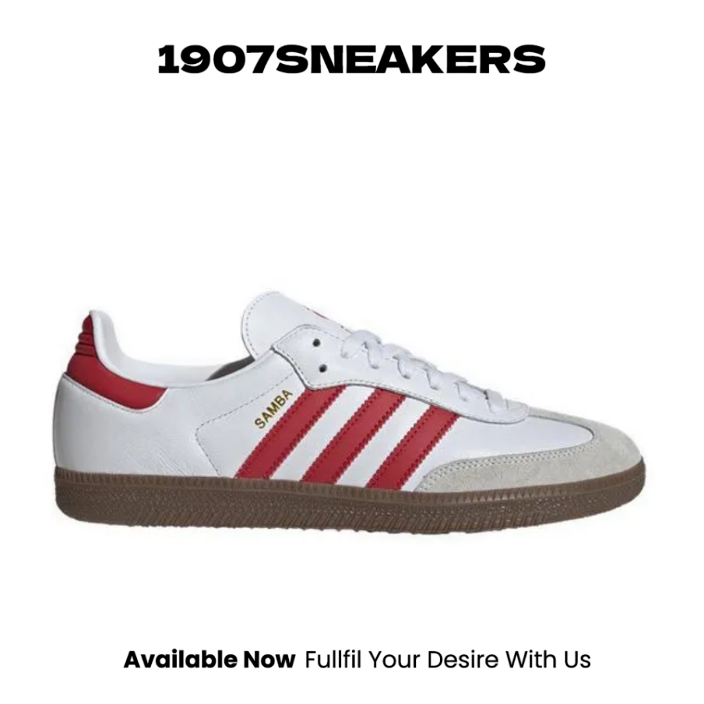 Sepatu Sneakers Pria Adidas Samba Liverpool FC Futsal - White ADIJQ4041
