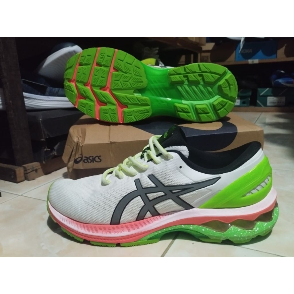 sepatu voli asics gel kayano 27 high quality size 41, 43, dan 44