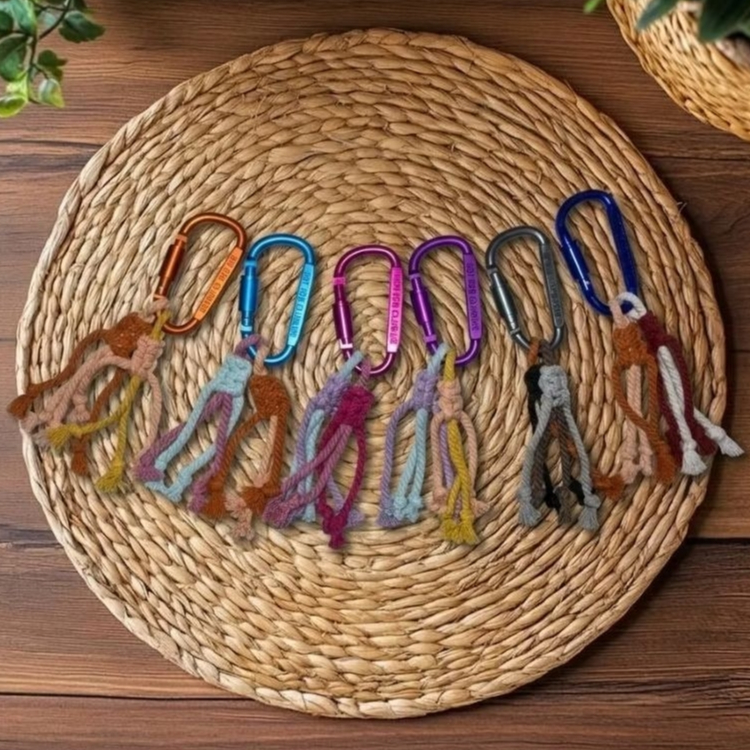 BAG CHARM GANTUNGAN TAS GANTUNGAN KUNCI CARABINER BESAR SIMPEL AESTETIK