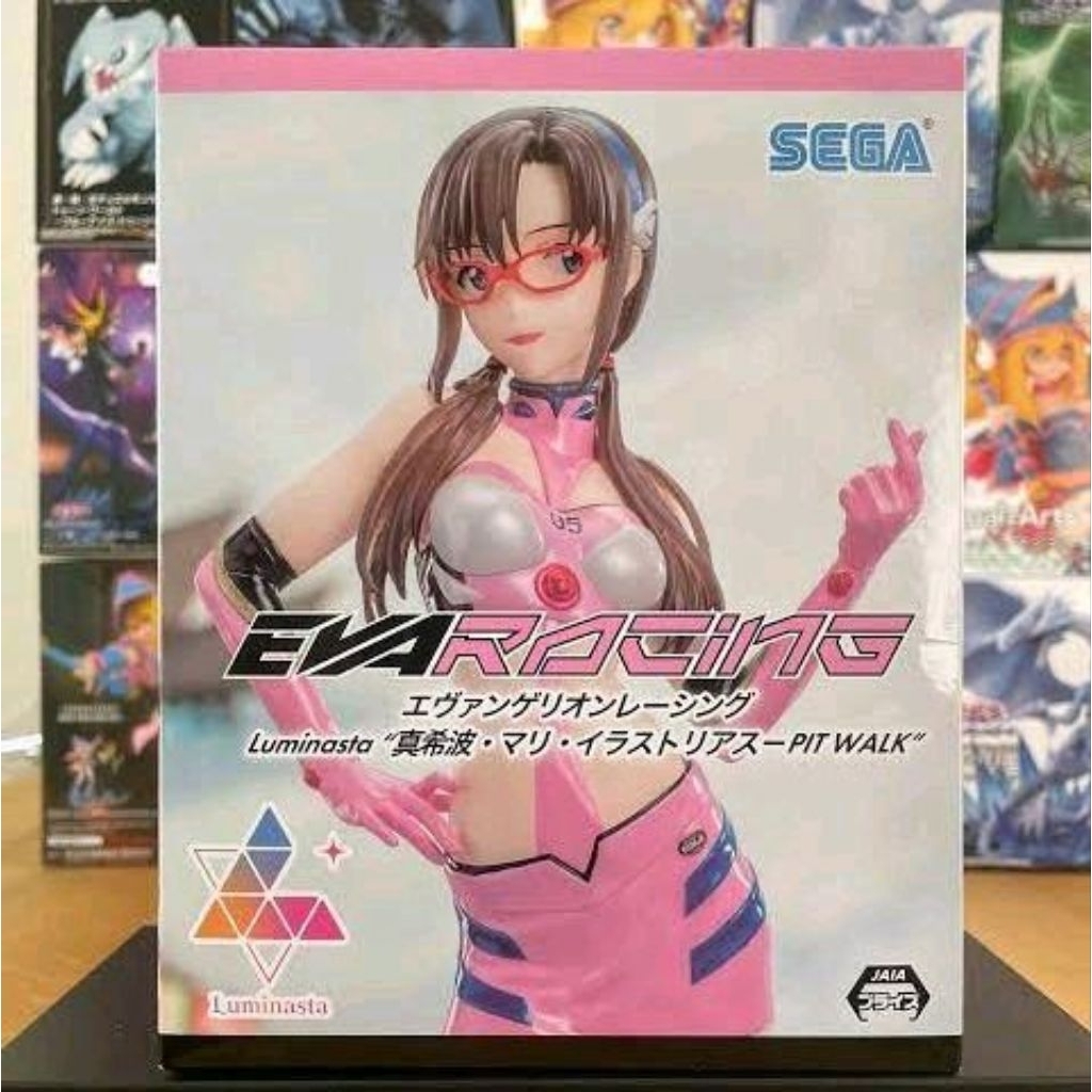 Sega Luminasta Evangelion Racing Mari Makinami Pit Walk Figure