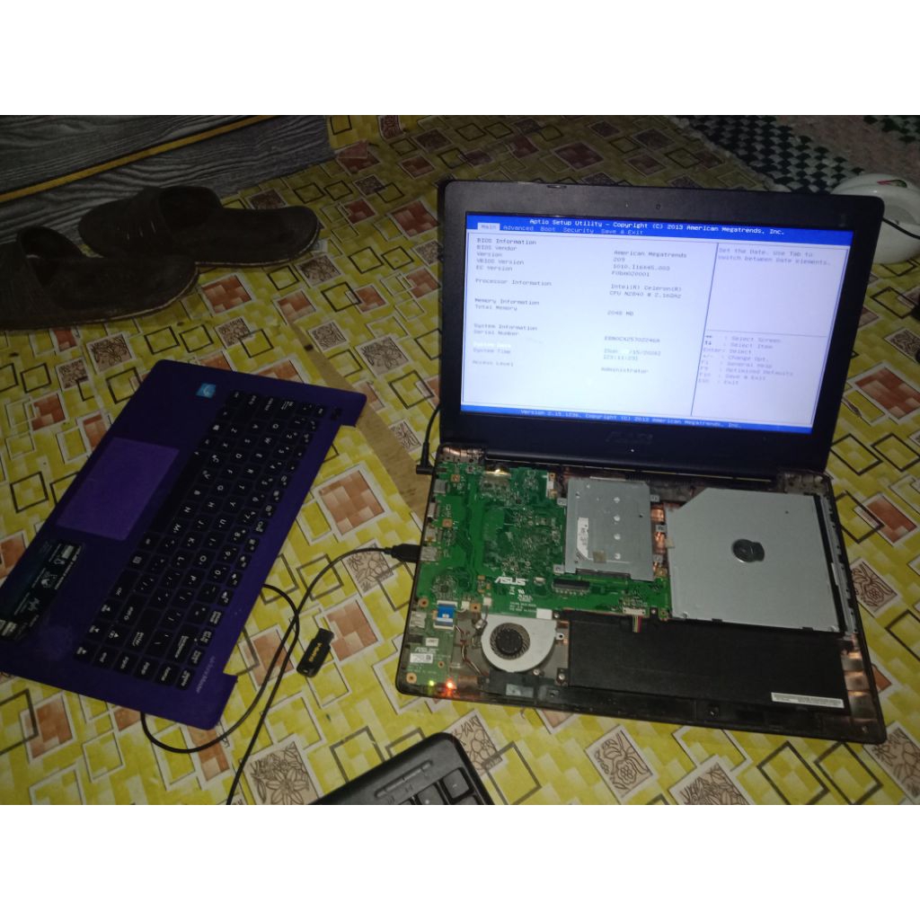 Mobo Mainboard laptop hp pavilion g4 AMD A4