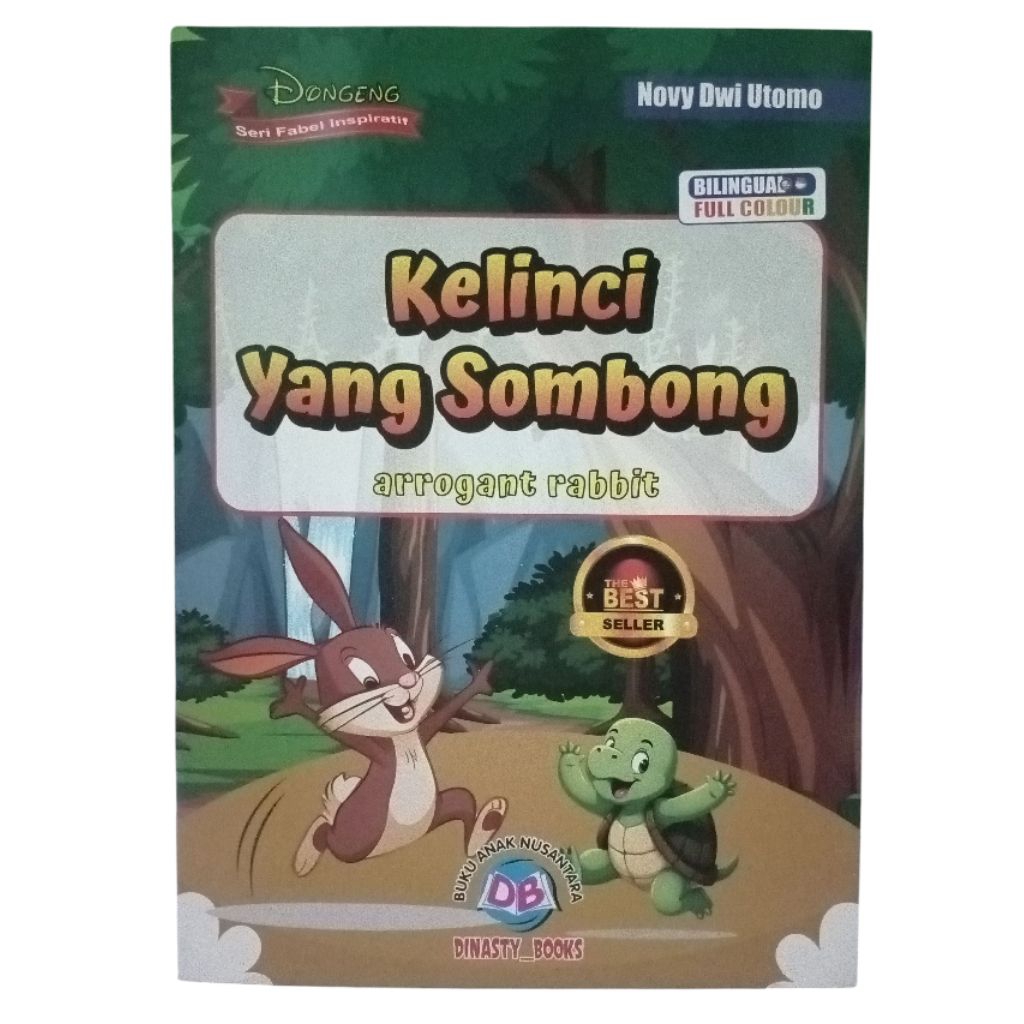 Buku Dongeng Fabel / Dongeng Anak / Kelinci yang Sombong