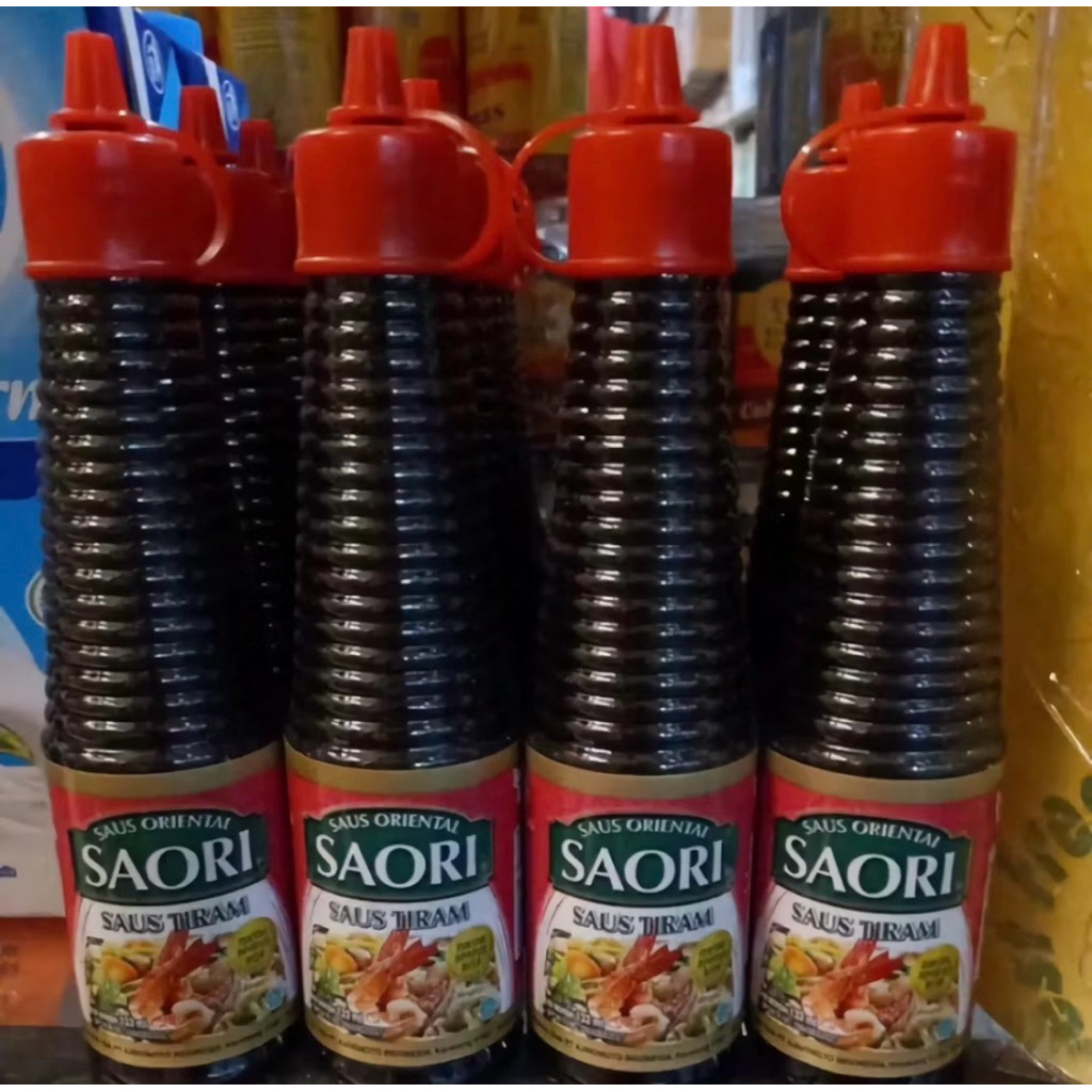Saori Saus Tiram Botol 133 ml- Saori Saus Tiram Kemasan Botol