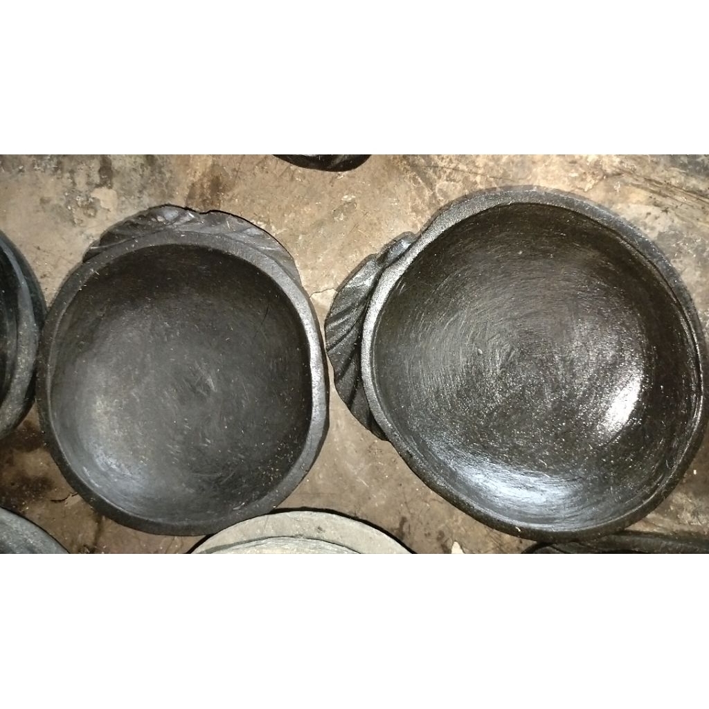cobek / coet batu kali asli